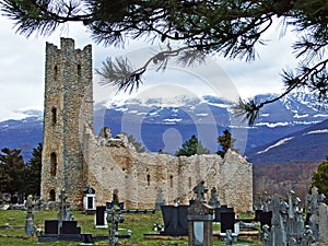 Pre-Romanesque church of Holy Salvation, Cetina - Croatia PredromaniÃâÃâÃâÃâÃâÃÂka crkva Svetoga Spasa u Cetini photo